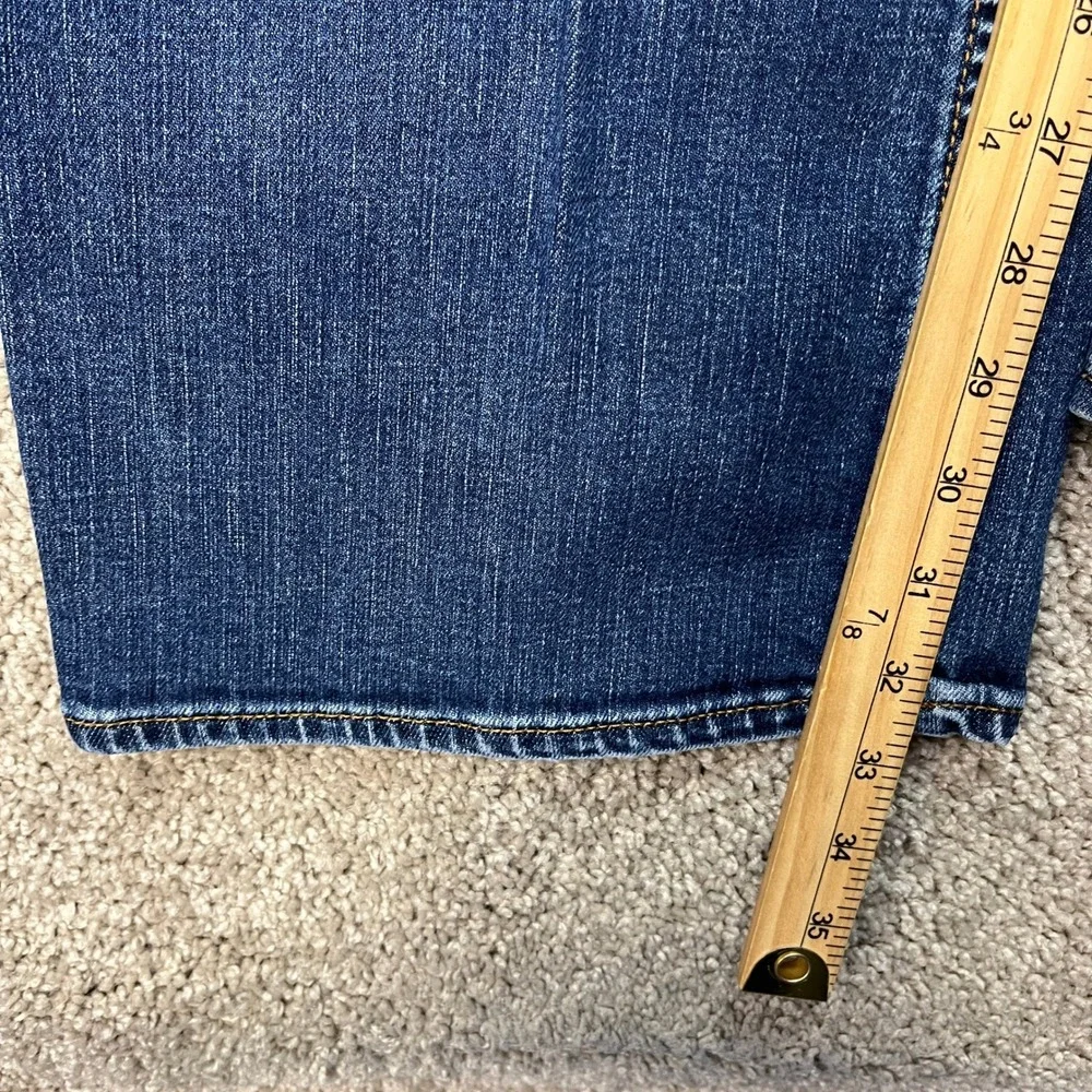 Banana Republic Jeans Mens 38x36 Medium Wash Straight Leg Stretch 5 Pocket Denim